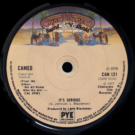 Cameo - Inflation / It's Serious side B