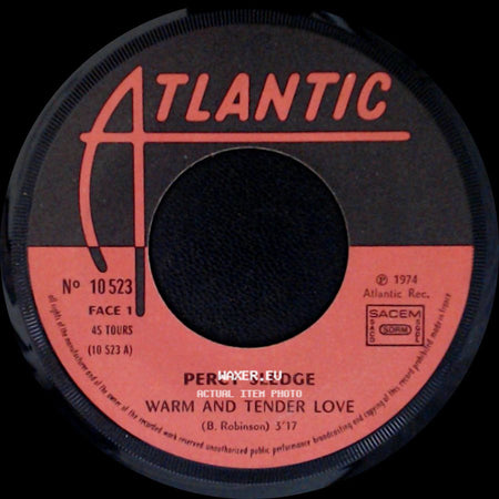 Percy Sledge - Warm And Tender Love / My Special Prayer side A