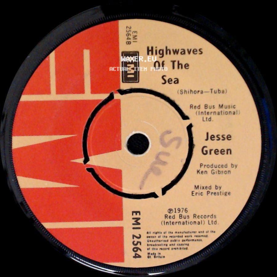 Jesse Green - Highwaves Of The Sea / Flip side A