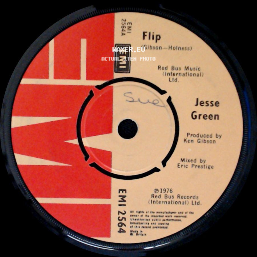 Jesse Green - Highwaves Of The Sea / Flip side B