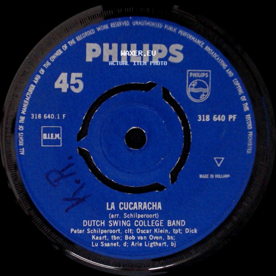 Dutch Swing College Band - Copacabana / La Cucaracha side B