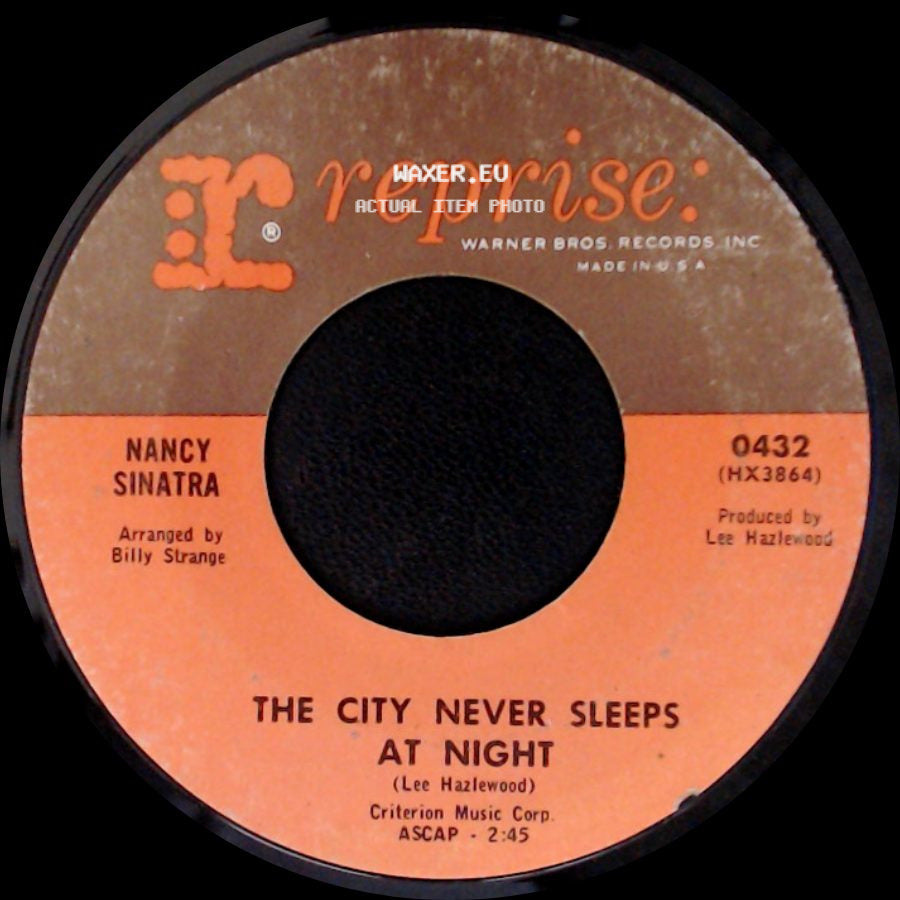 Nancy Sinatra - The City Never Sleeps At Night / These Boots Are Made For Walkin' side A