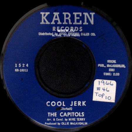 The Capitols - Cool Jerk / Hello Stranger side A