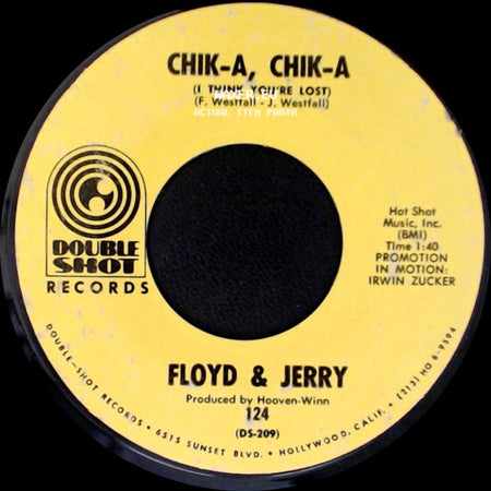Floyd & Jerry - I'm Not Afraid / Chik-A, Chik-A (I Think You're Lost) side B
