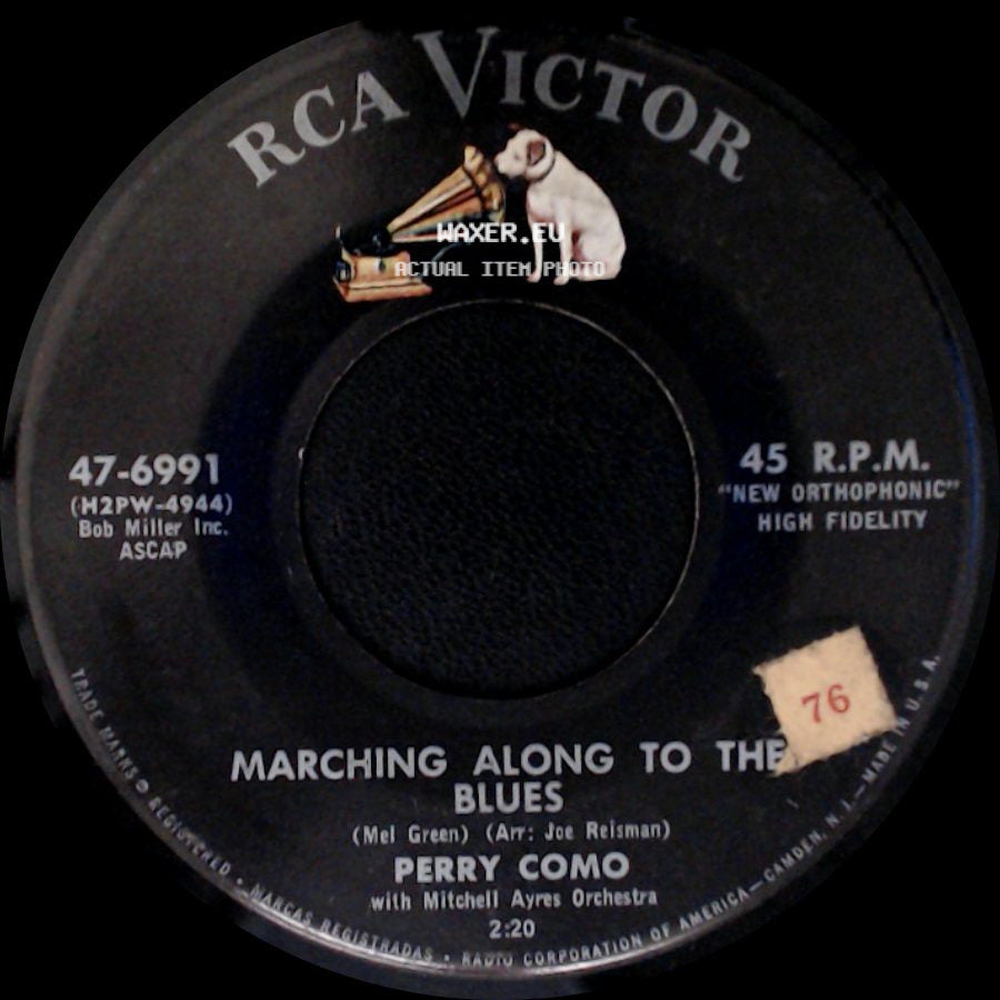 Perry Como - Dancin' / Marching Along To The Blues side B