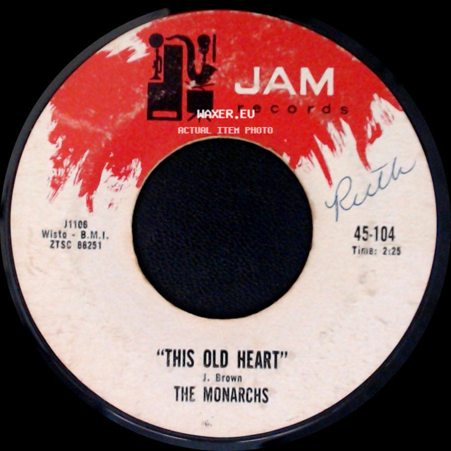 The Monarchs - This Old Heart / Till I Hear It From You side A