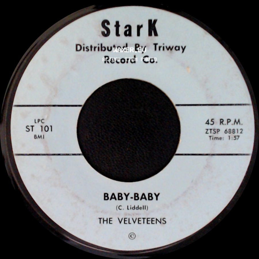 The Velveteens - Teen Prayer / Baby-Baby side B