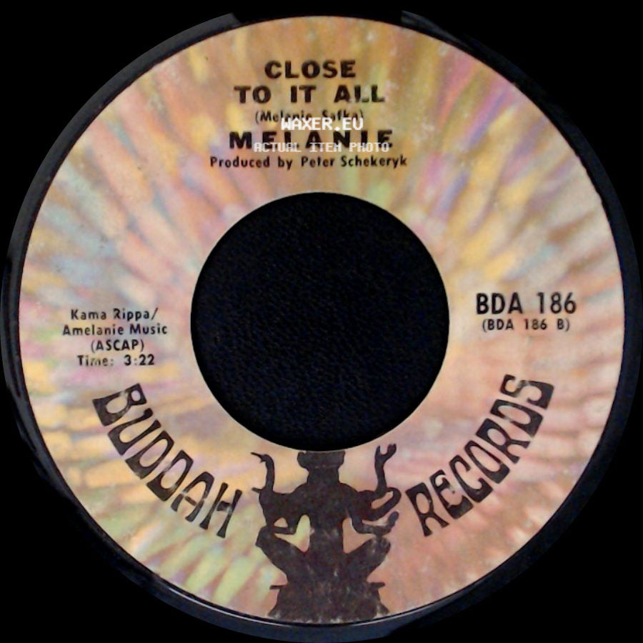 Melanie - Peace Will Come (According To Plan) / Close To It All side B