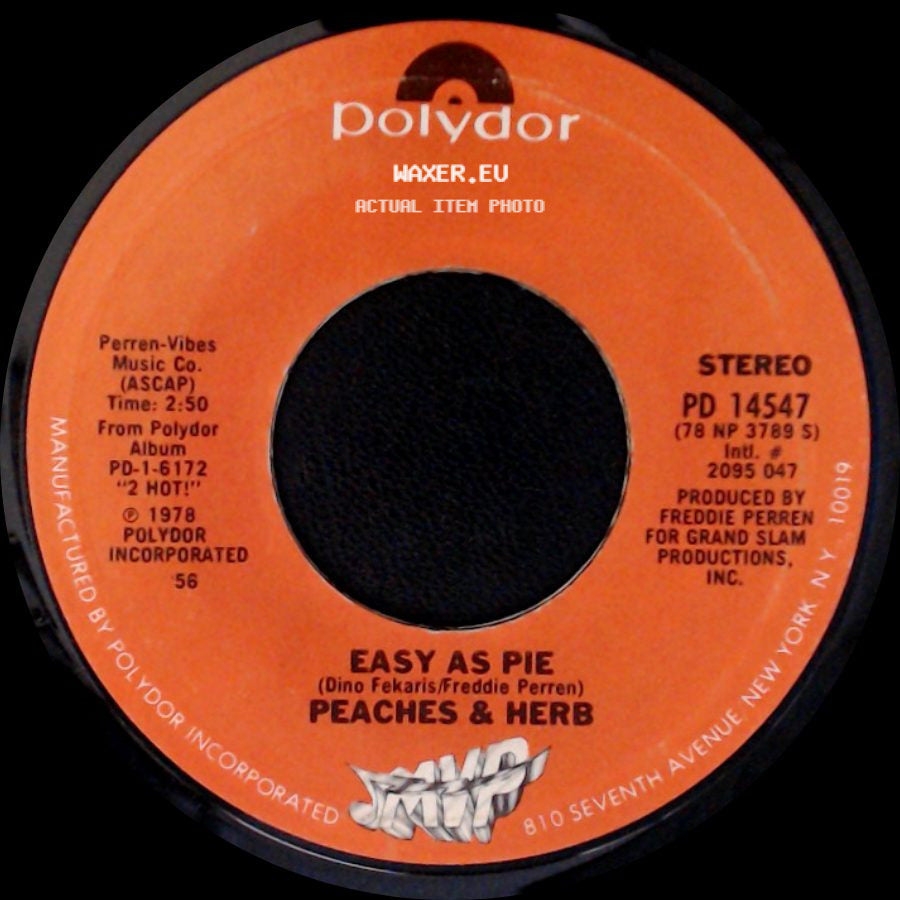 Peaches & Herb - Reunited / Easy As Pie side B