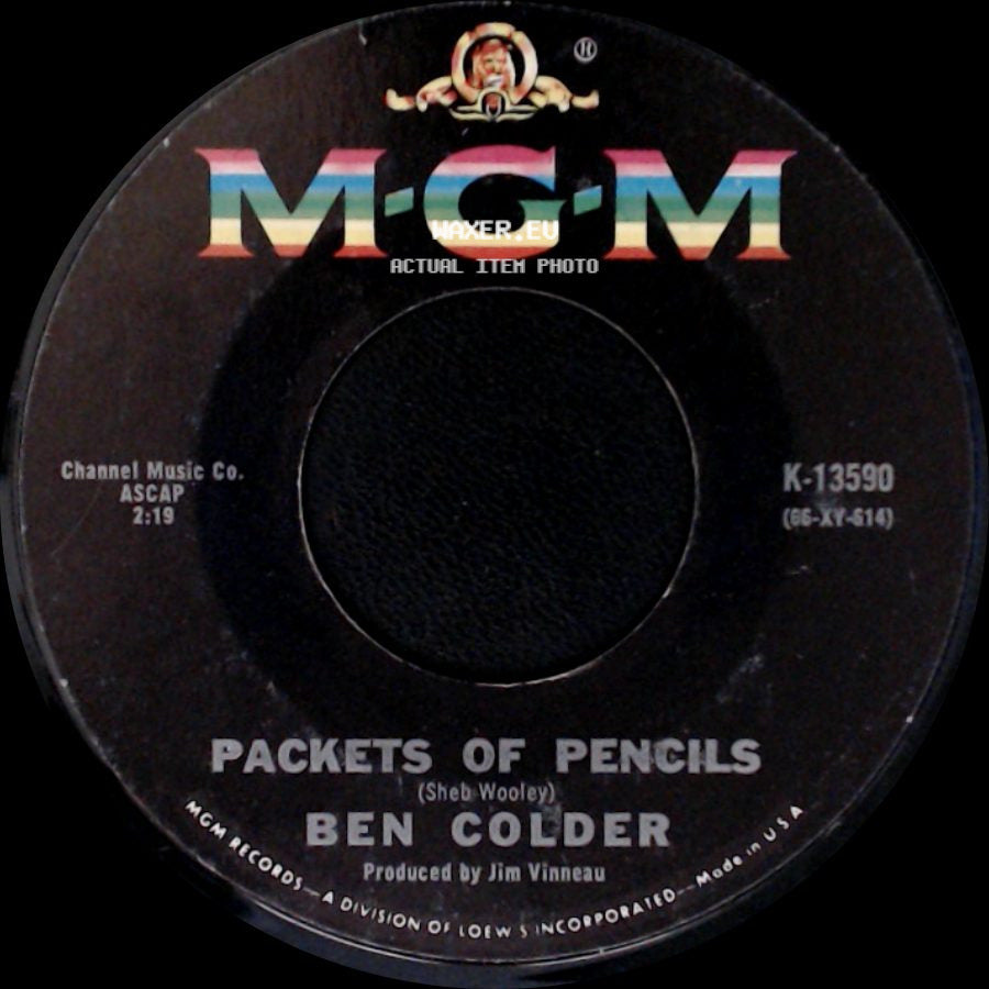 Ben Colder - Packets Of Pencils / Almost Persuaded #2 side A