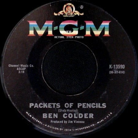 Ben Colder - Packets Of Pencils / Almost Persuaded #2 side A
