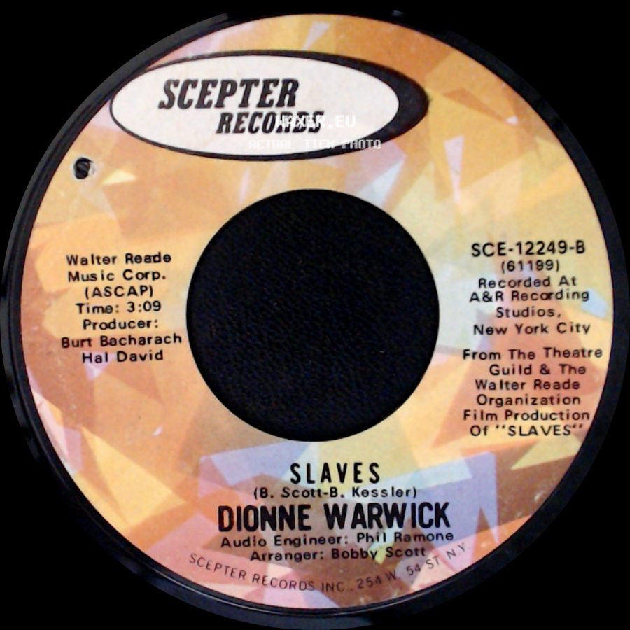 Dionne Warwick - Slaves / The April Fools side A