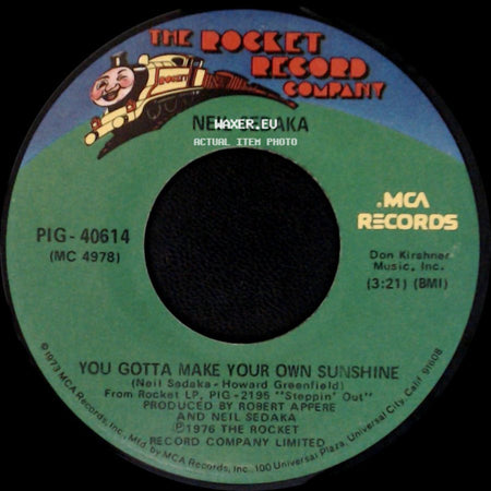 Neil Sedaka - Perfect Strangers / You Gotta Make Your Own Sunshine side B