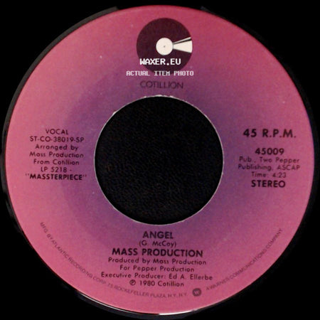 Mass Production - Angel / Forever side A