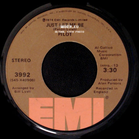 Pilot - Just Let Me Be / Magic side A