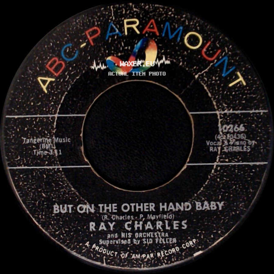 Ray Charles - But On The Other Hand Baby / Unchain My Heart side A