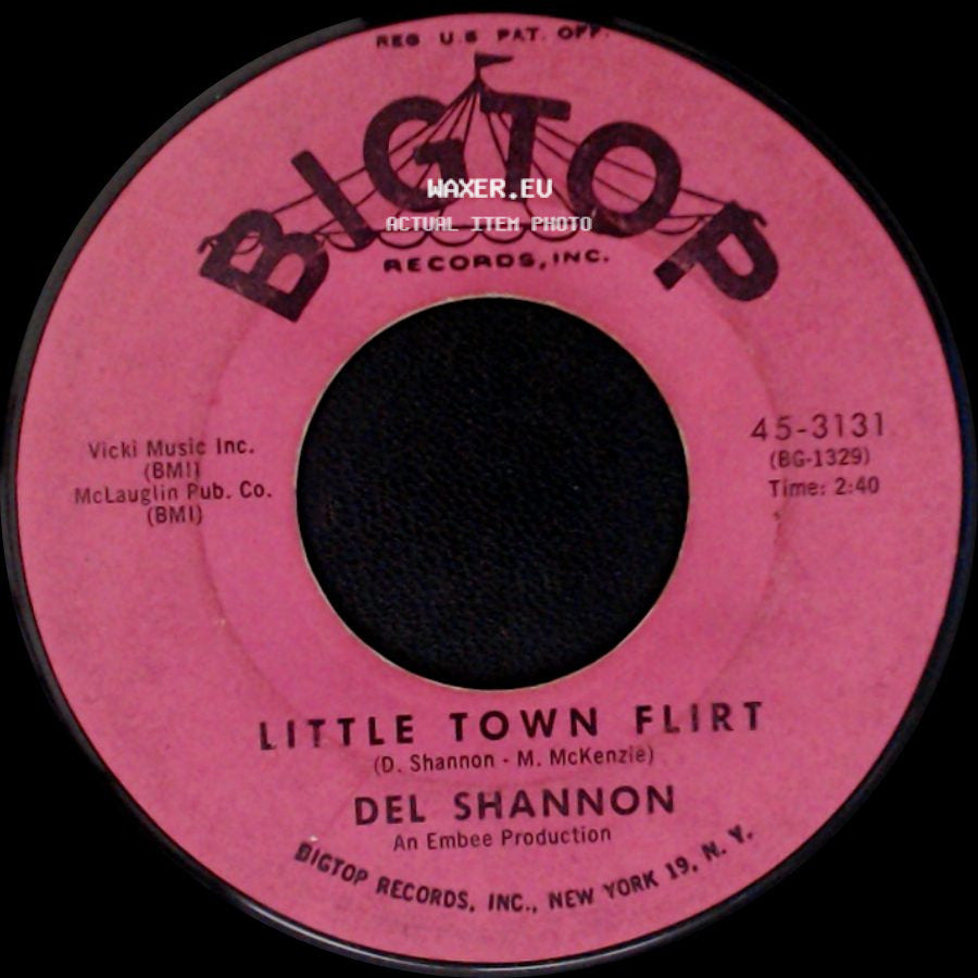 Del Shannon - Little Town Flirt / The Wamboo side A