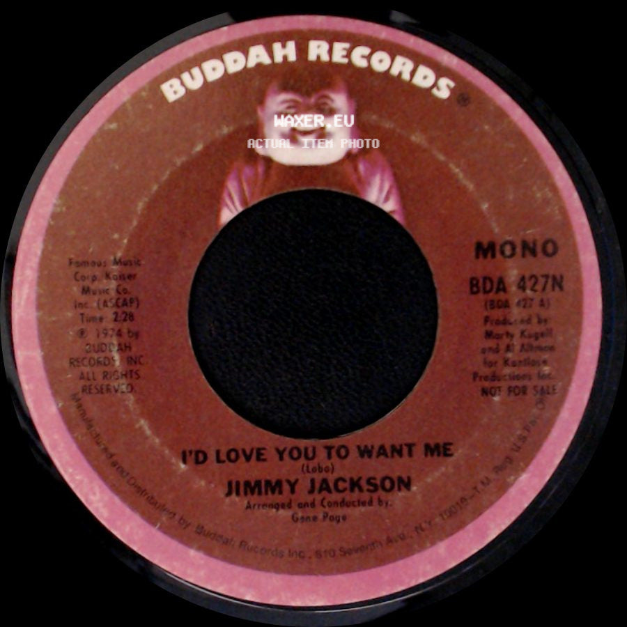 Jimmy Jackson - I'd Love You To Want Me / I'd Love You To Want Me side A