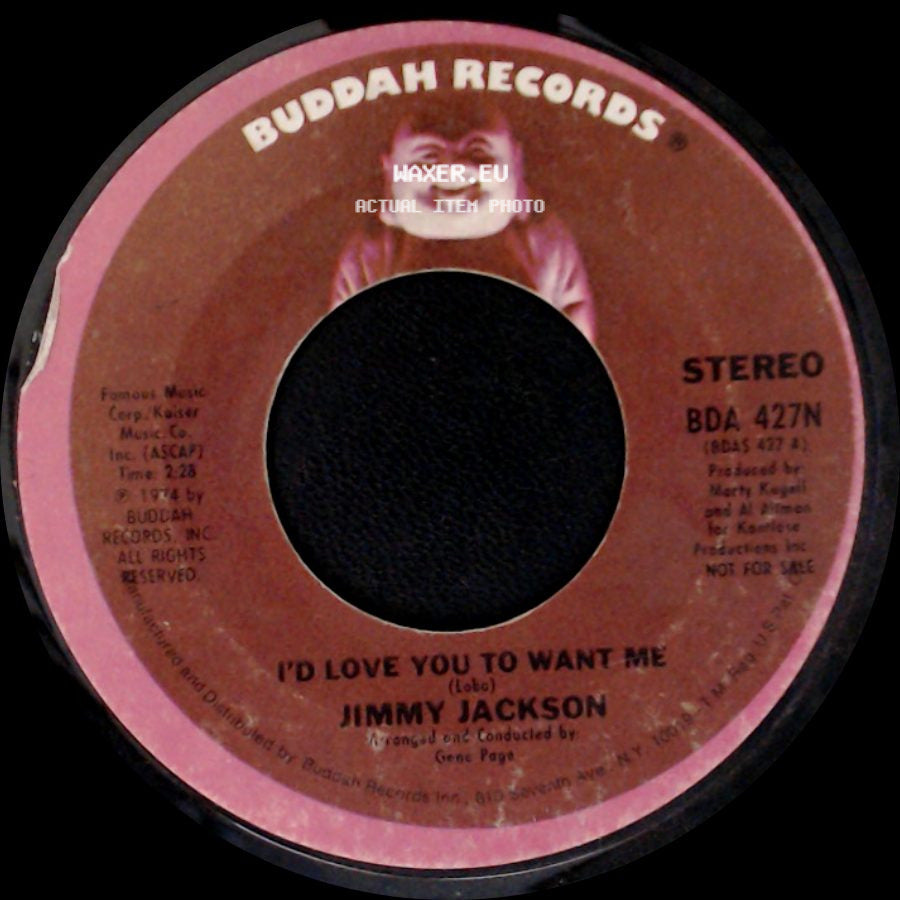 Jimmy Jackson - I'd Love You To Want Me / I'd Love You To Want Me side B