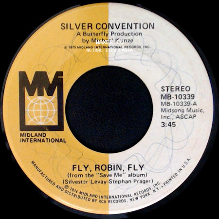 Silver Convention - Chains Of Love / Fly, Robin, Fly side B