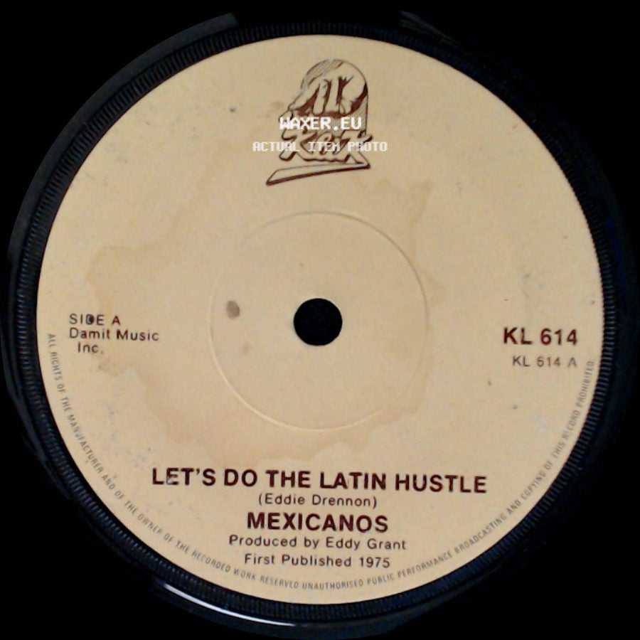 Mexicanos - Let's Do The Latin Hustle / Street Dance (Hustle) side A