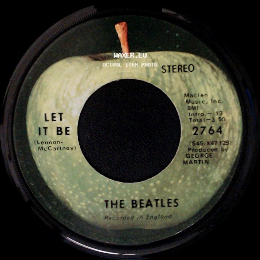 The Beatles - Let It Be / You Know My Name (Look Up My Number) side A