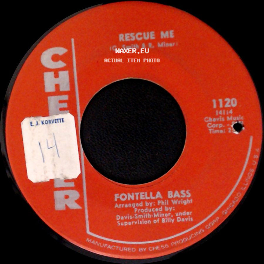 Fontella Bass - Rescue Me / Soul Of The Man side A