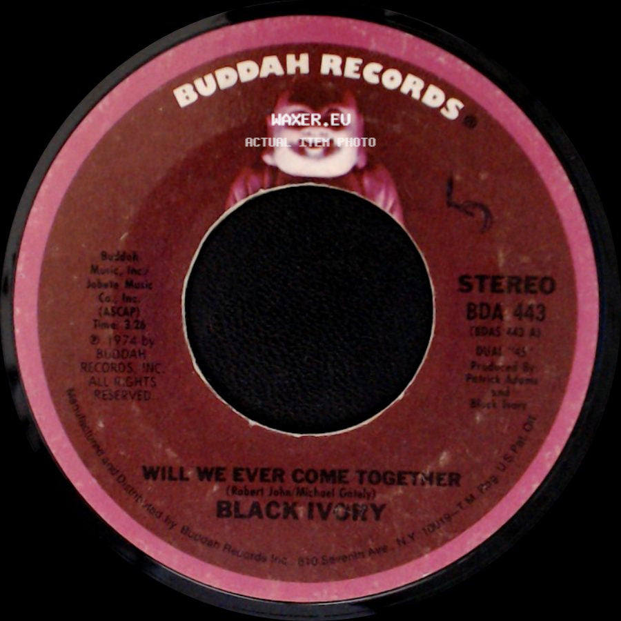 Black Ivory - Will We Ever Come Together / Warm Inside side A