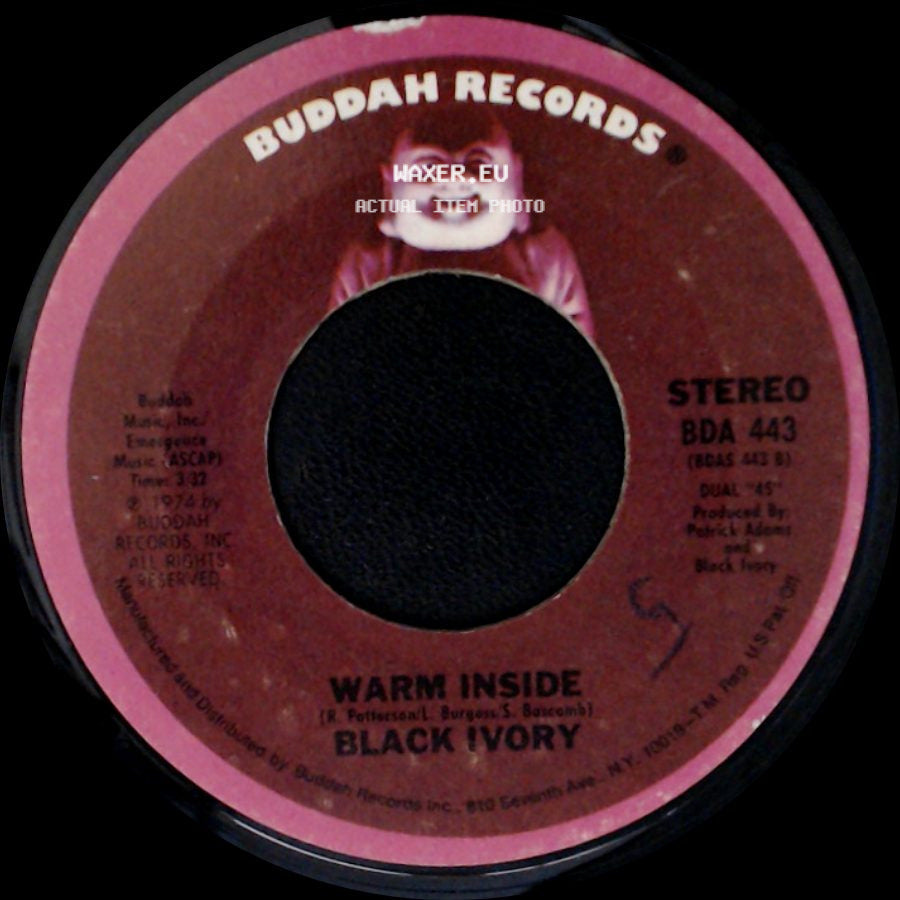 Black Ivory - Will We Ever Come Together / Warm Inside side B