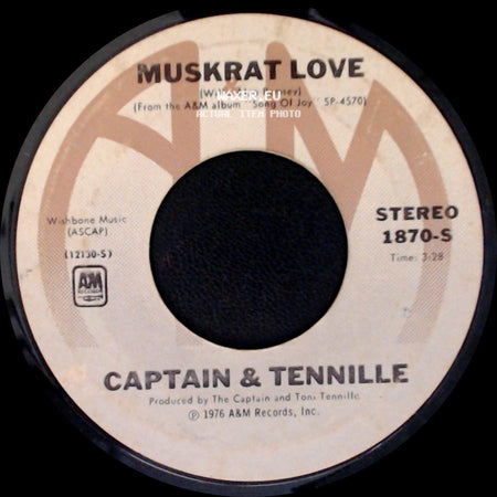 Captain & Tennille - Muskrat Love / Honey Come Love Me side A