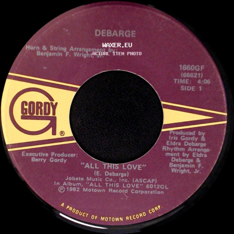 Debarge - All This Love / I'm In Love With You side A