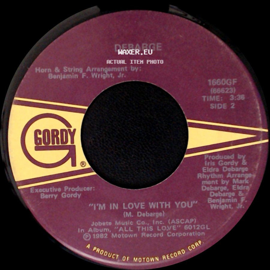 Debarge - All This Love / I'm In Love With You side B