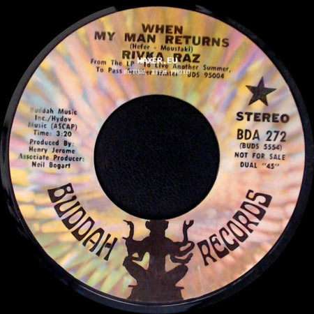 Rivka Raz - When My Man Returns / Grove Of Eucalyptus side A