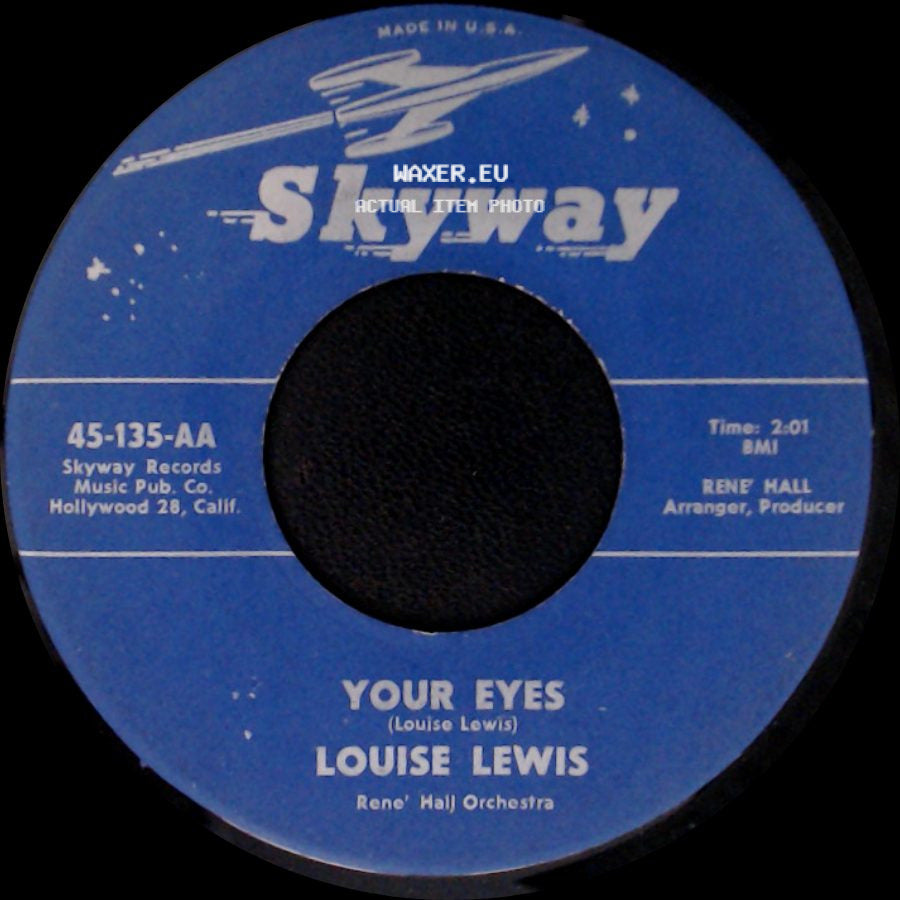 Louise Lewis - Your Eyes / The Stranger And The Atom Bomb side A