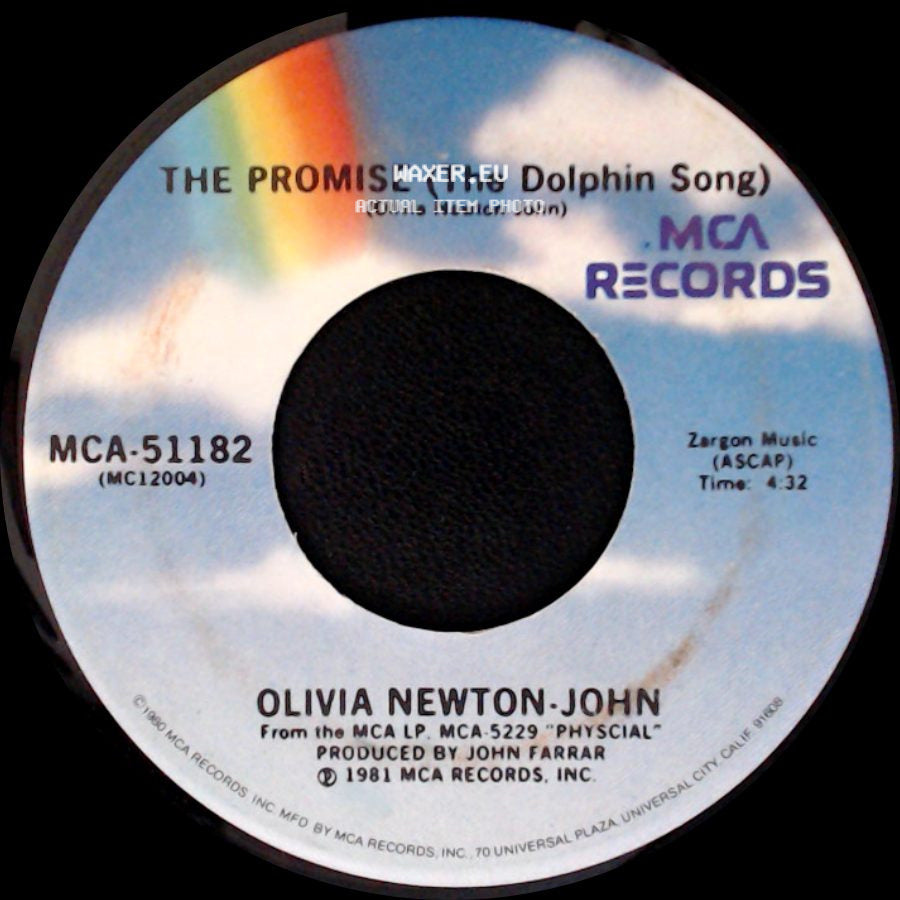 Olivia Newton-John - The Promise (The Dolphin Song) / Physical side A
