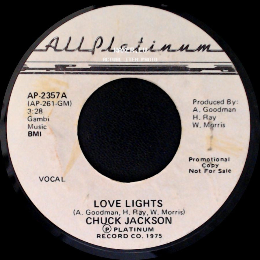 Chuck Jackson - Love Lights / Love Lights side A