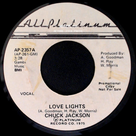 Chuck Jackson - Love Lights / Love Lights side A