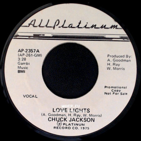 Chuck Jackson - Love Lights / Love Lights side B