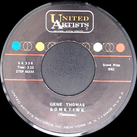 Gene Thomas - Sometime / Every Night side A