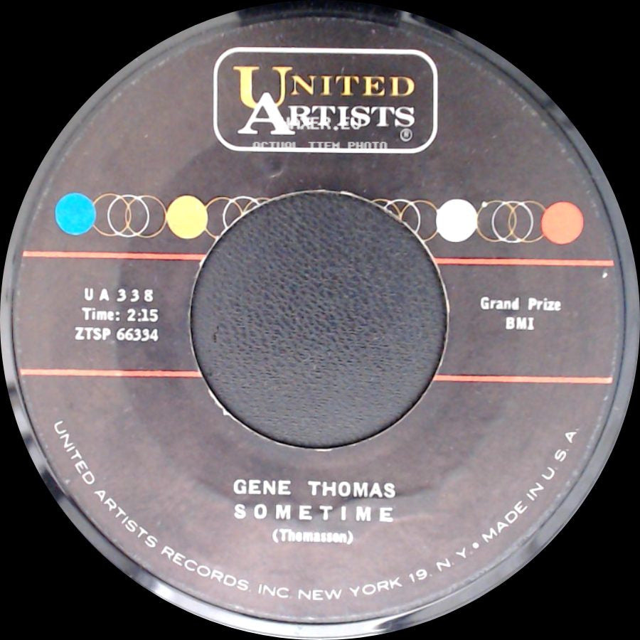 Gene Thomas - Sometime / Every Night side A
