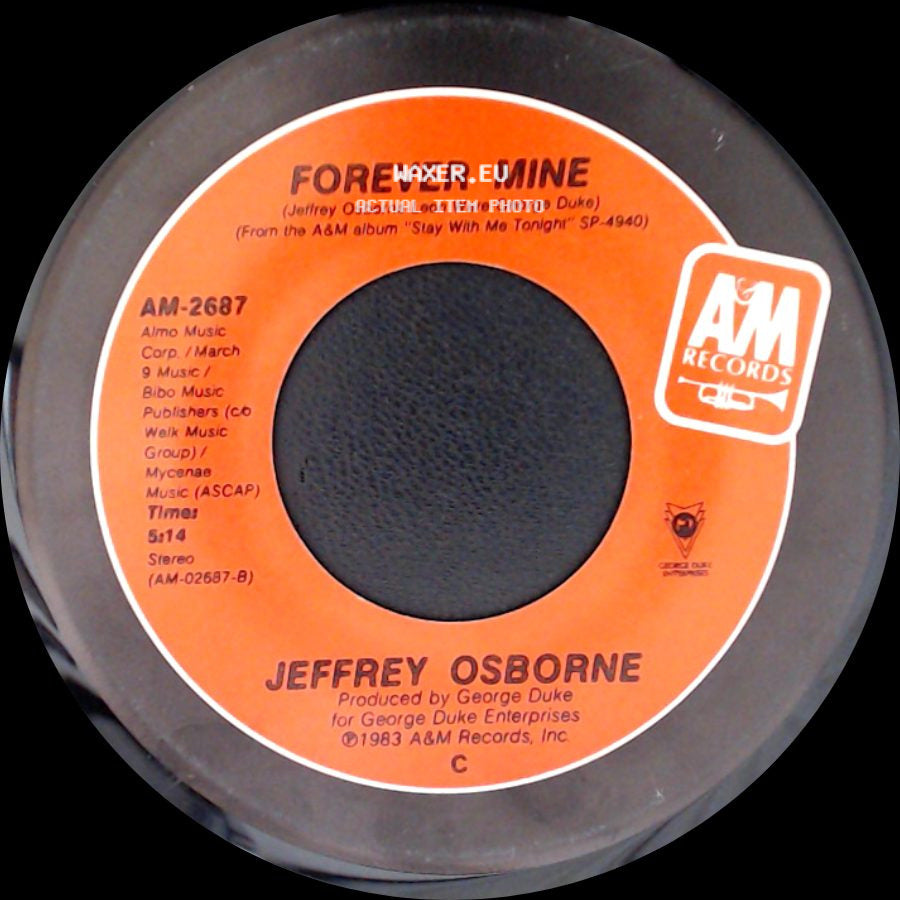 Jeffrey Osborne - Don't Stop / Forever Mine side B