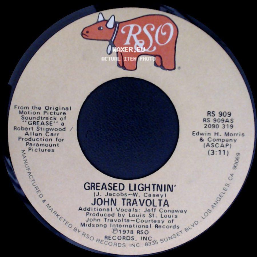 Sha-Na-Na / John Travolta - Rock 'n' Roll Is Here To Stay / Greased Lightnin' side B