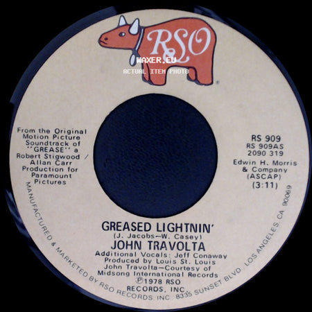 Sha-Na-Na / John Travolta - Rock 'n' Roll Is Here To Stay / Greased Lightnin' side B