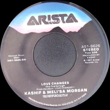 Kashif & Meli'sa Morgan / Kashif - Love Changes / Midnight Mood side A
