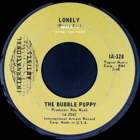 The Bubble Puppy - Lonely / Hot Smoke & Sasafrass side A