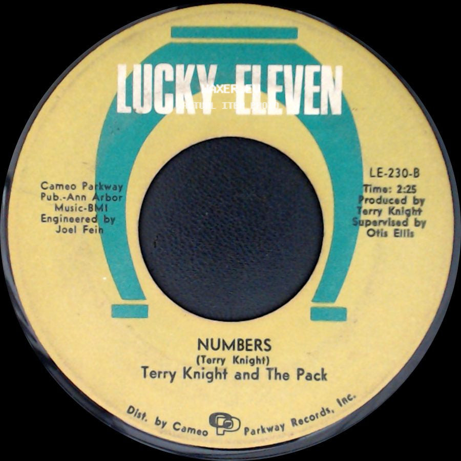 Terry Knight And The Pack - I (Who Have Nothing) / Numbers side B
