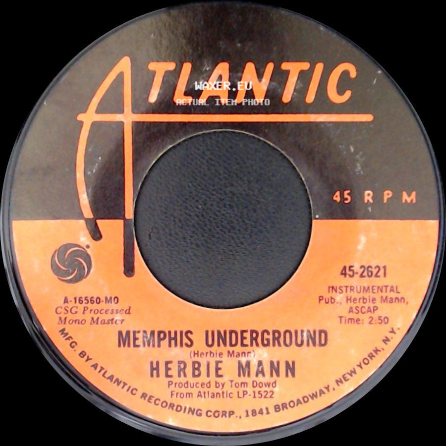 Herbie Mann - Memphis Underground / New Orleans side A