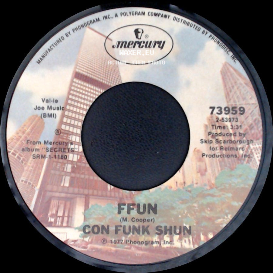 Con Funk Shun - Ffun / Indian Summer Love (Instrumental) side A