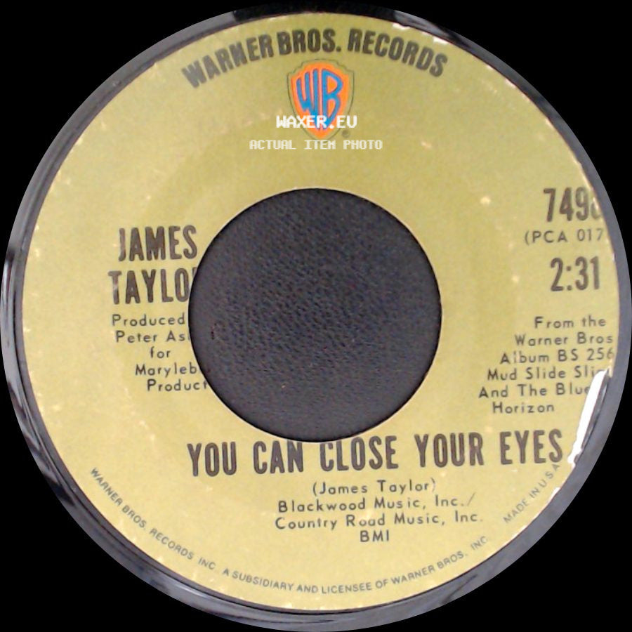 James Taylor - You've Got A Friend / You Can Close Your Eyes side B