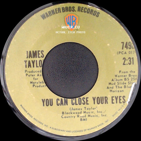 James Taylor - You've Got A Friend / You Can Close Your Eyes side B